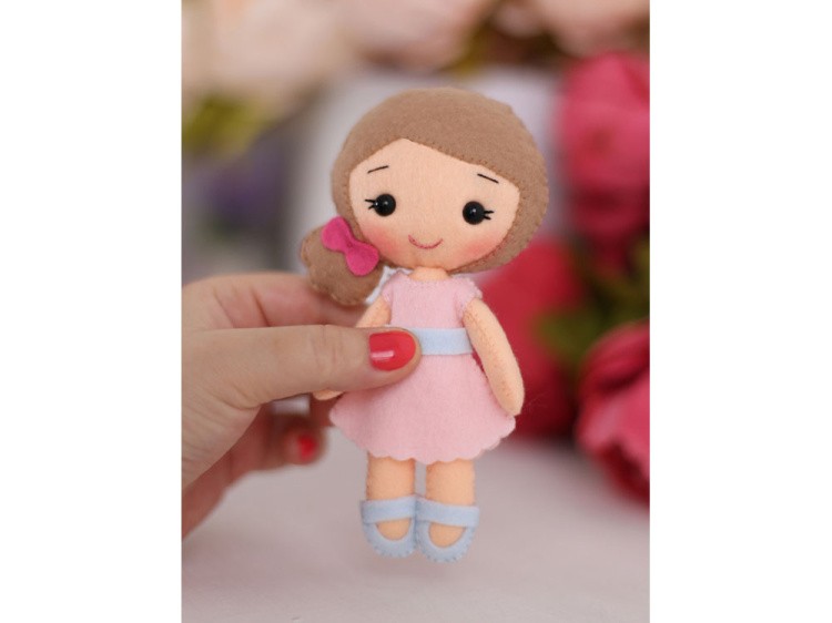 Набор для шитья игрушки «Малышки Полина и Алина» — картинка 4