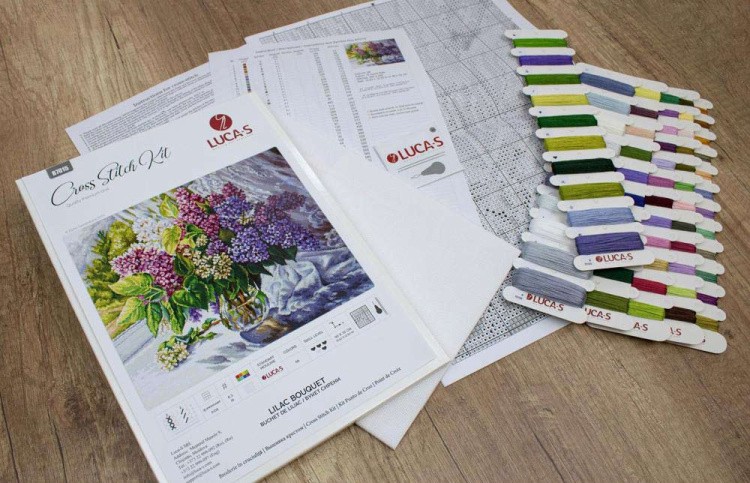 Набор для вышивания «Букет сирени» — картинка 3