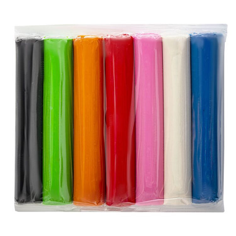 Пластилин в боксе Юнландия, 7 цветов, 380 г, 3 стека, 10 формочек — картинка 6