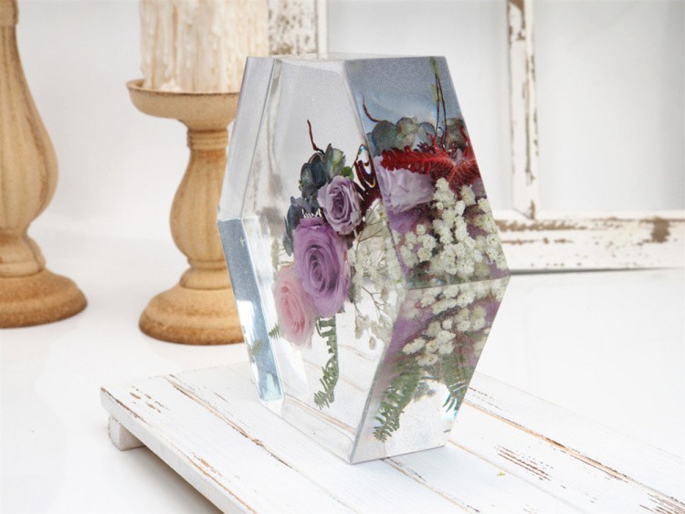 Силиконовый молд - Объемный шестиугольник, 26x23см 1 шт. — картинка 3