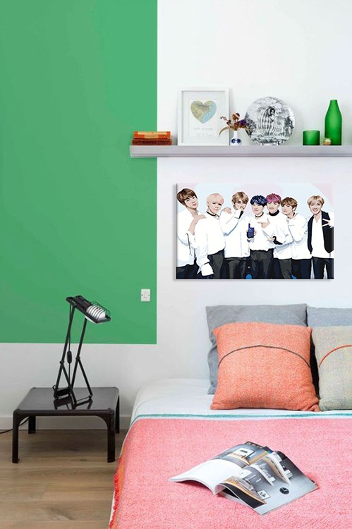 Картина по номерам «Корейская K-POP группа BTS 3» — картинка 7