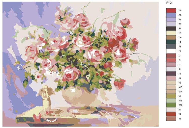 Картина по номерам «Винтажный натюрморт» — картинка 2