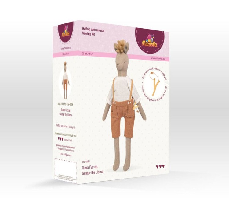 Набор для шитья «Лама Густав» — картинка 3