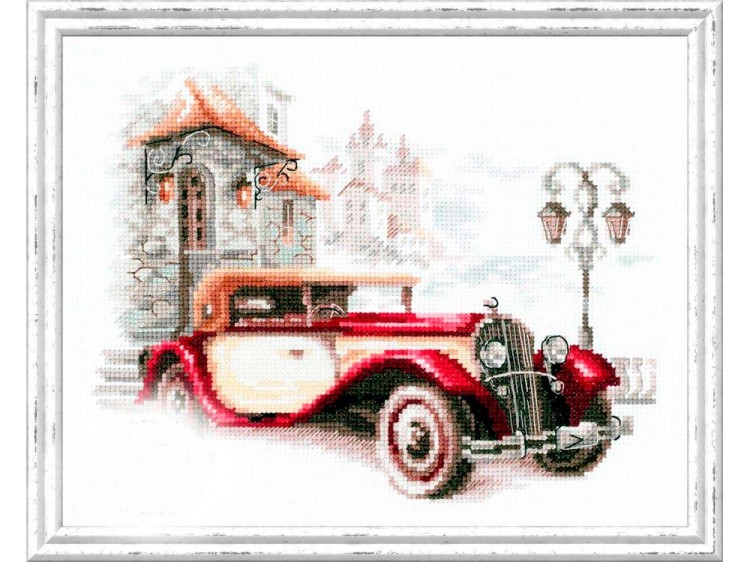 Набор для вышивания «Ретро-автомобиль. Кадиллак» — картинка 2