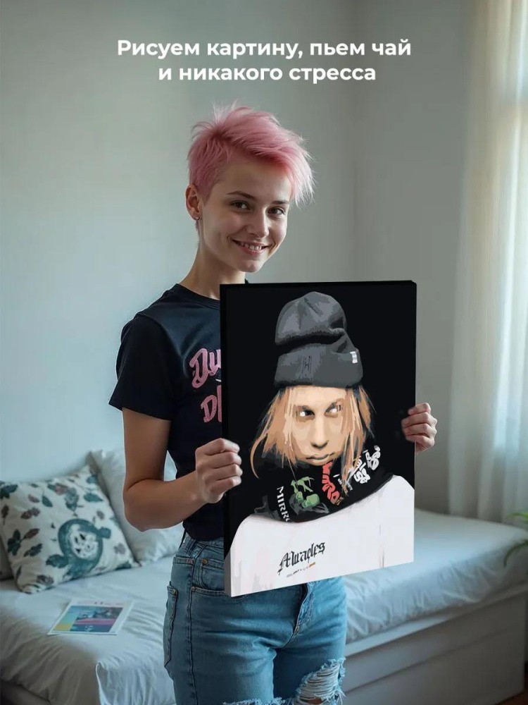 Картина по номерам «Твич стримеры Хазяева: PlohoyParen 2» — картинка 6