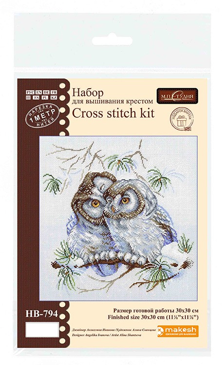 Набор для вышивания «Сычики» — картинка 3