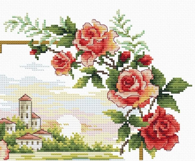 Набор для вышивания «Родные просторы. Розы» — картинка 4
