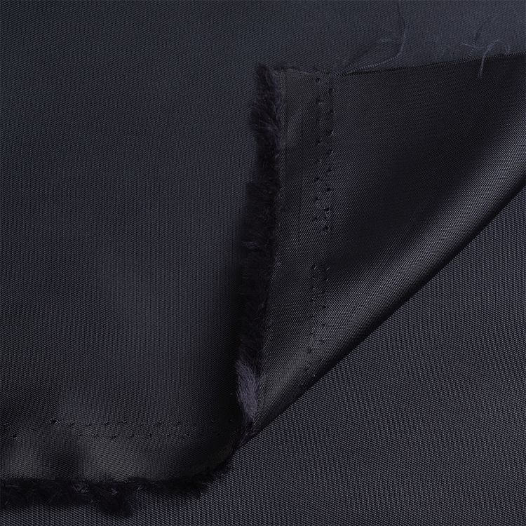 Ткань подкладочная Поливискоза нарезка, 10 м, ширина 145 см, 86 г/м², цвет: темно-синий, IDEAL — картинка 3