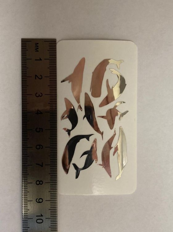 №518 Наклейка (Серебро) Sticker, Art Blong — картинка 3