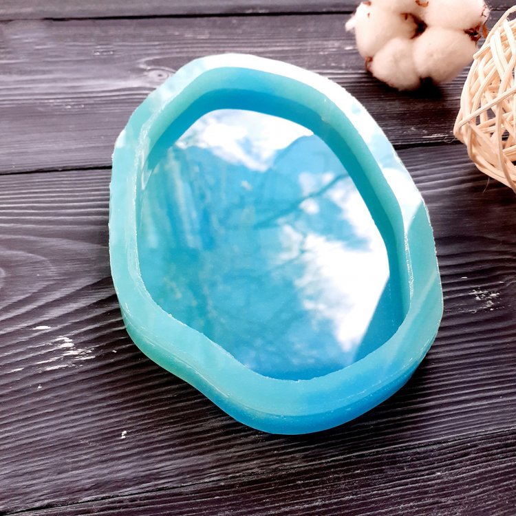 Жеода овальная, модель №5 - Силиконовый молд MyMold — картинка 3