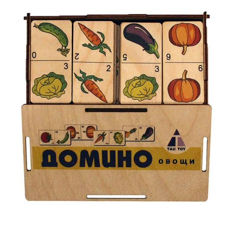 Домино «Овощи» — картинка 2