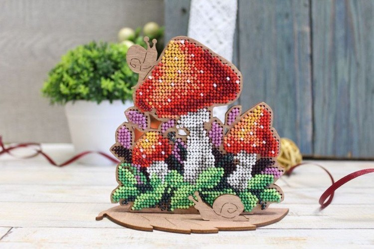 Набор для вышивания «Мухоморчики» — картинка 3