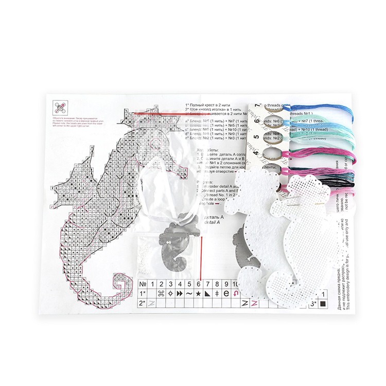 Набор для вышивания «Морской друг» — картинка 2