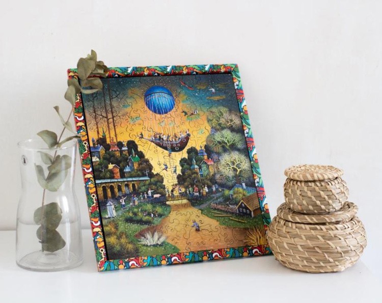 Деревянные пазлы DAVICI «Летучий фрегат» — картинка 10