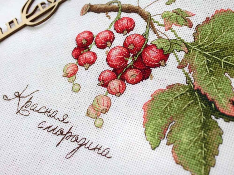 Набор для вышивания «Дары природы. Красная смородина» — картинка 2