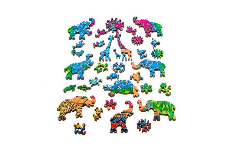 Деревянные пазлы DAVICI «Делиться радостью» — картинка 5