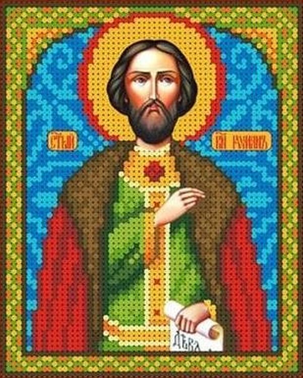 Рисунок на ткани «Святой Роман»
