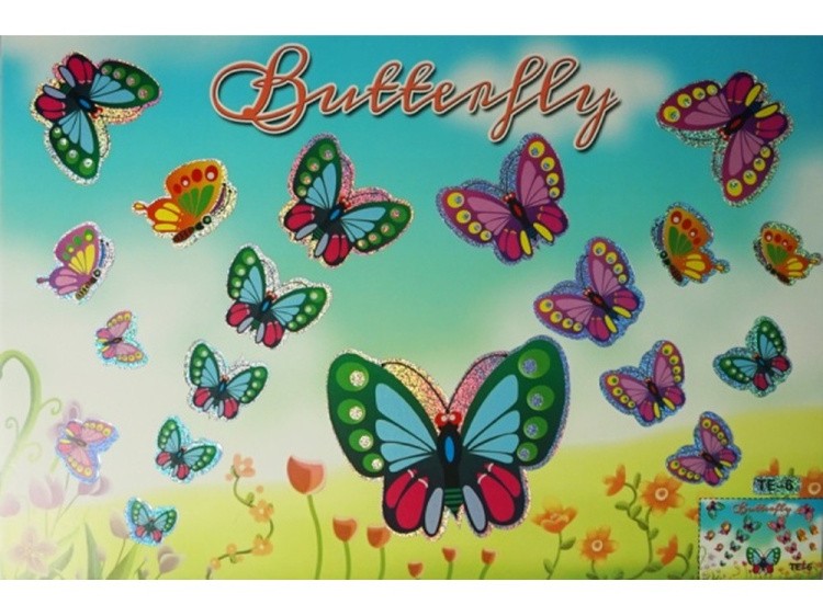 Мозаика из стикеров «Бабочки» — картинка 2