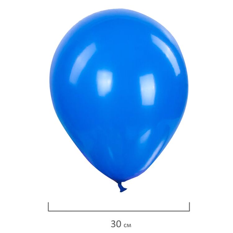 Шары воздушные, 12&quot; (30 см), комплект 10 шт., ассорти 5 цветов — картинка 4