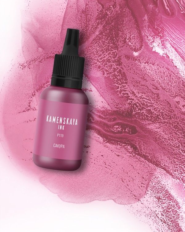 Спиртовые чернила расслаивающиеся Сакура, Kamenskaya Ink — картинка 2