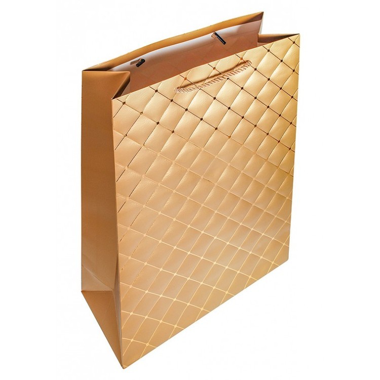 Подарочный пакет «Подарочный бежевый» — картинка 4