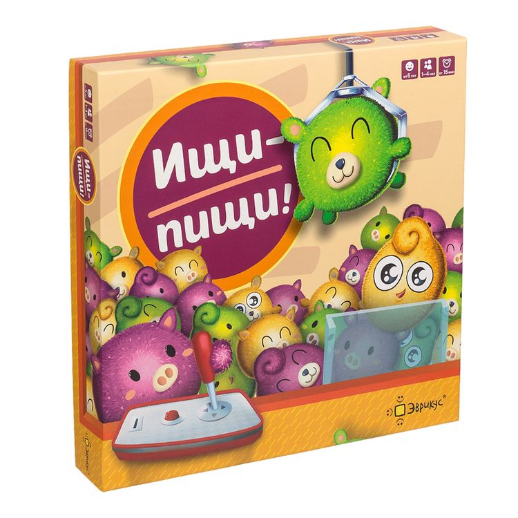 Настольная игра «Ищи-пищи!»