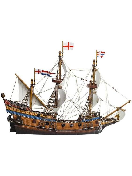 Сборная модель из картона «Галеон» — картинка 2