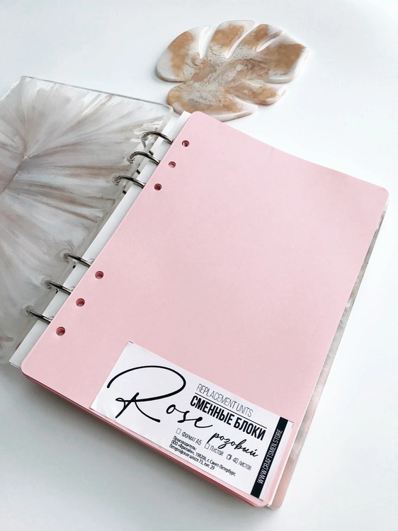 Сменный блок, Color Set Clear, 40 листов, А5 — картинка 3