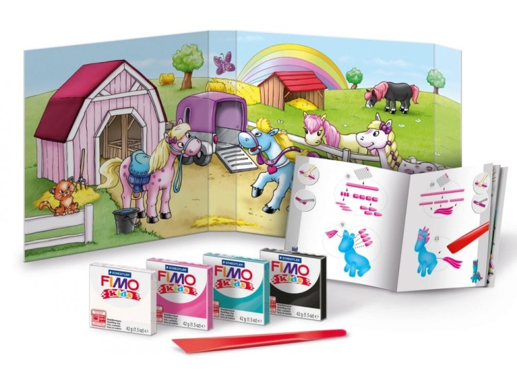 Набор FIMO Kids form&play «Пони» — картинка 2