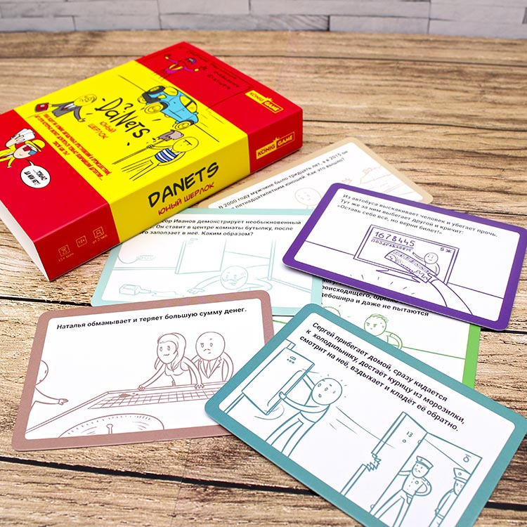 Настольная игра «DaNetS. Юный Шерлок» — картинка 3