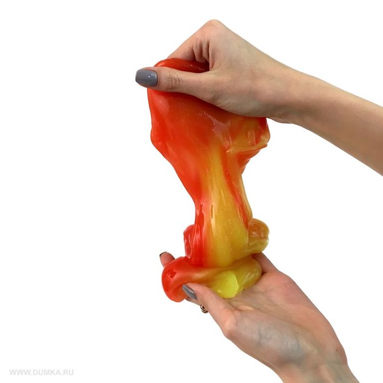 Лизун Slime «Mega Mix», розовый желтый — картинка 4