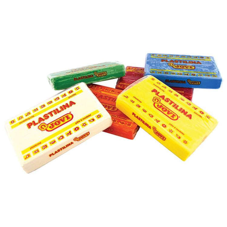 Пластилин JOVI (Испания), набор, 12 цветов, 600 г, 12 формочек, 3 стека, скалка — картинка 5