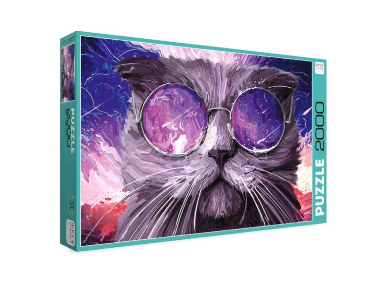 Пазлы «Космо-кот» — картинка 2