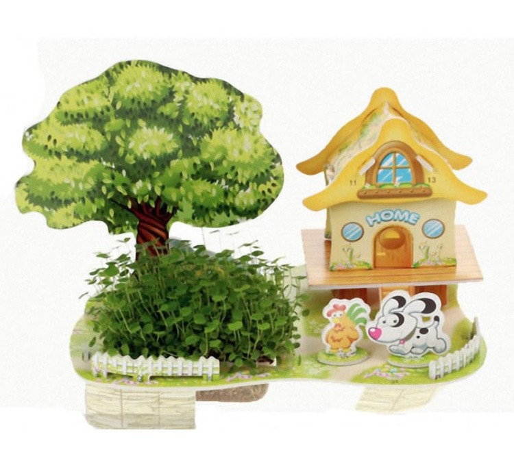 3D пазл Дом-полная чаша — картинка 2