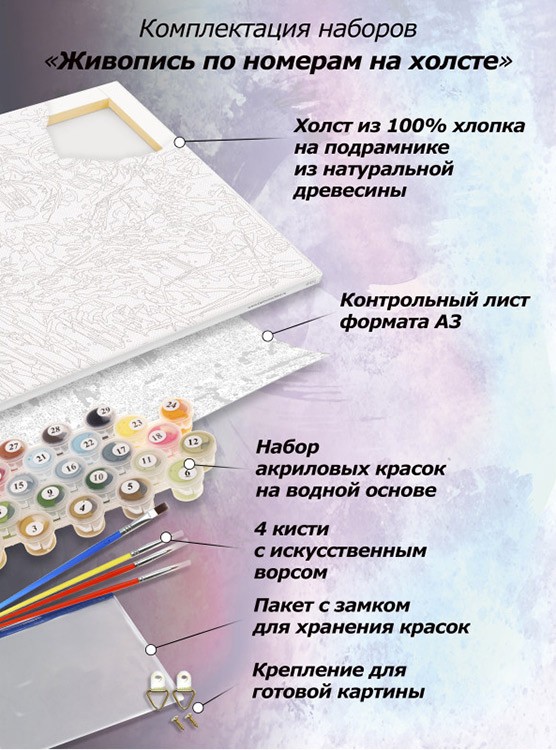 Картина по номерам «Бэтмен» — картинка 4