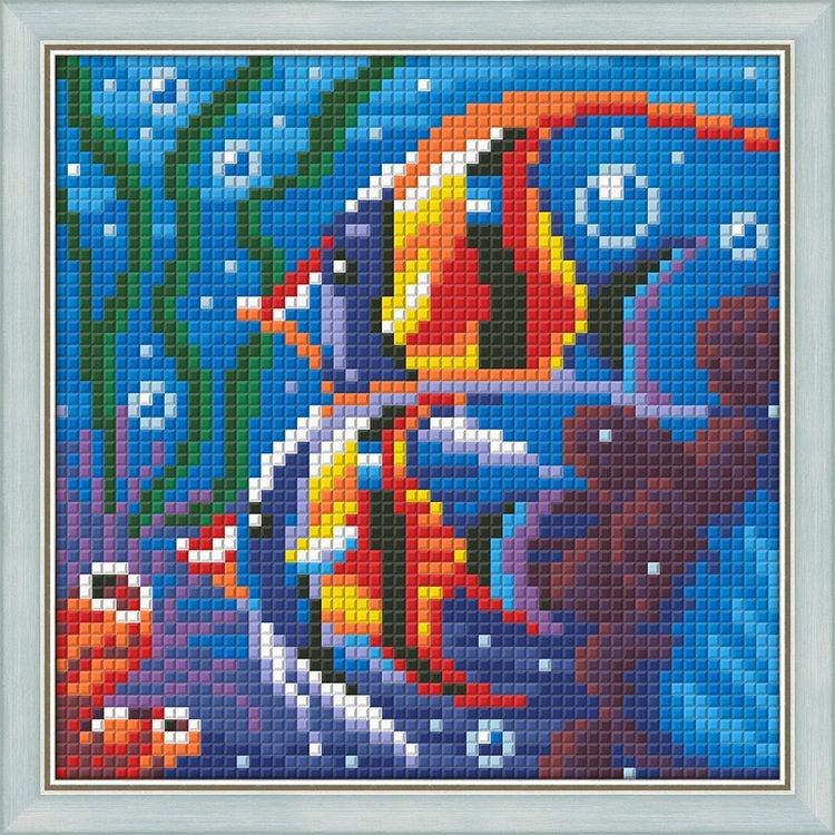 Алмазная вышивка «Обитатели рифа» — картинка 2