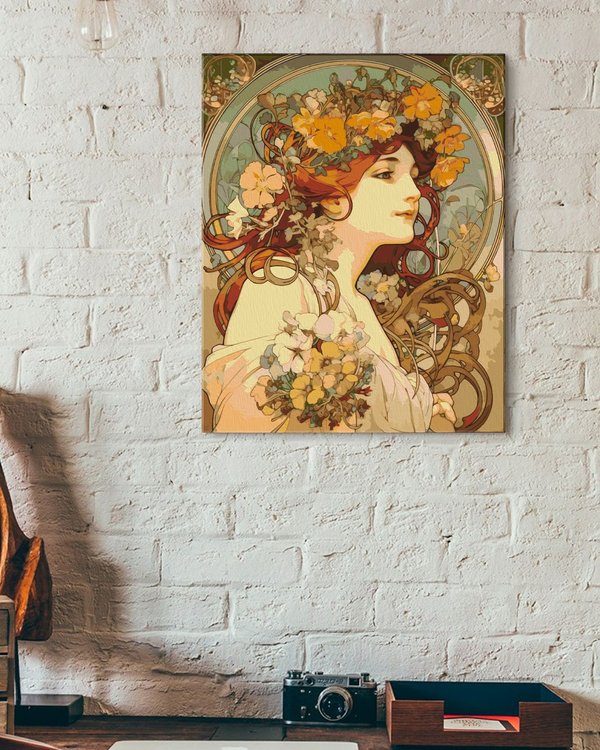 Картина по номерам «Милая и прекрасная Персефона» — картинка 3