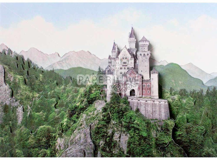 Папертоль «Замок в Баварии» — картинка 2