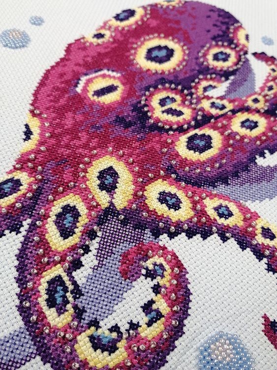 Набор для вышивания «Осьминог» — картинка 3