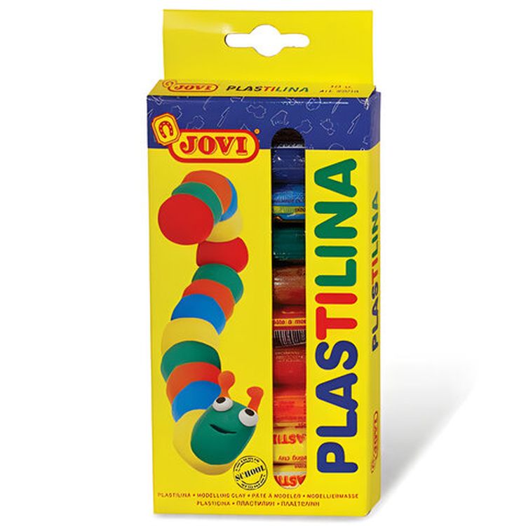 Пластилин на растительной основе JOVI (Испания), 10 цветов, 150 г — картинка 2