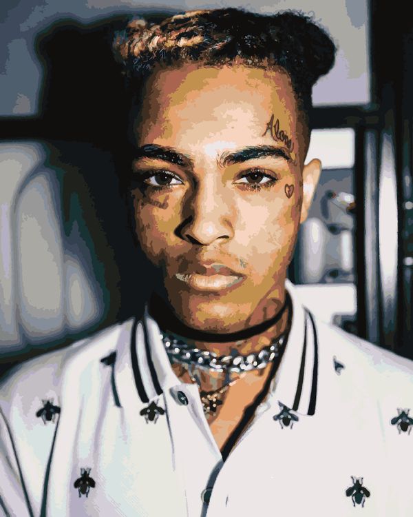 Картина по номерам «XXXTENTACION 4»