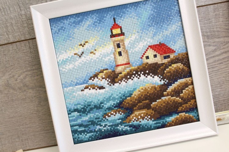 Алмазная вышивка «Маяк надежды» — картинка 2