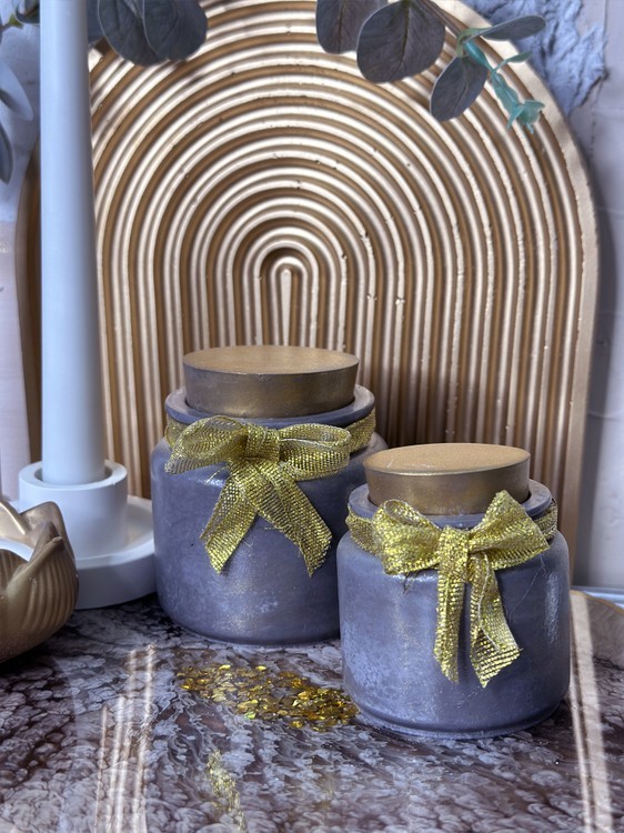 Силиконовый молд - Контейнер/банка для свечей, h 7 см, 1 шт. — картинка 3