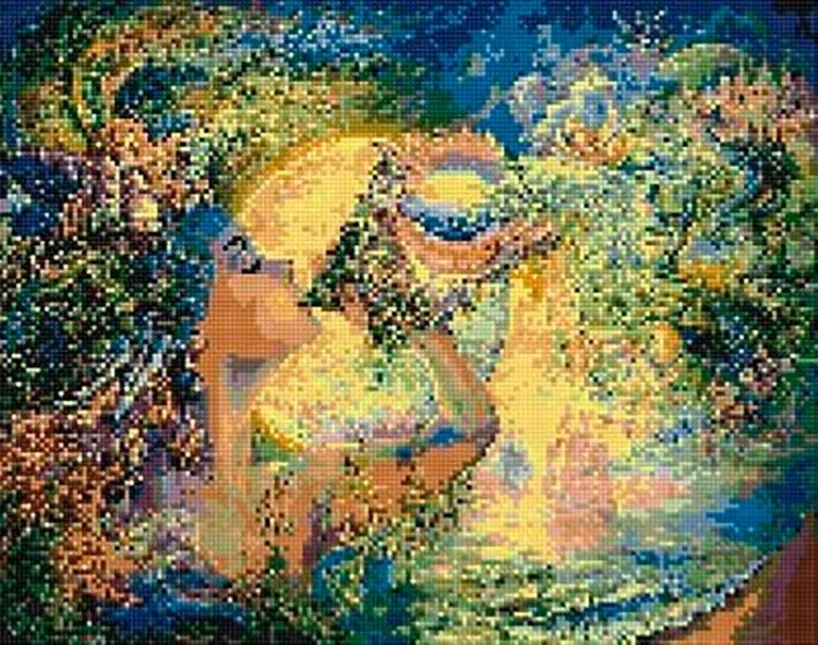 Алмазная вышивка «Девушка» — картинка 2