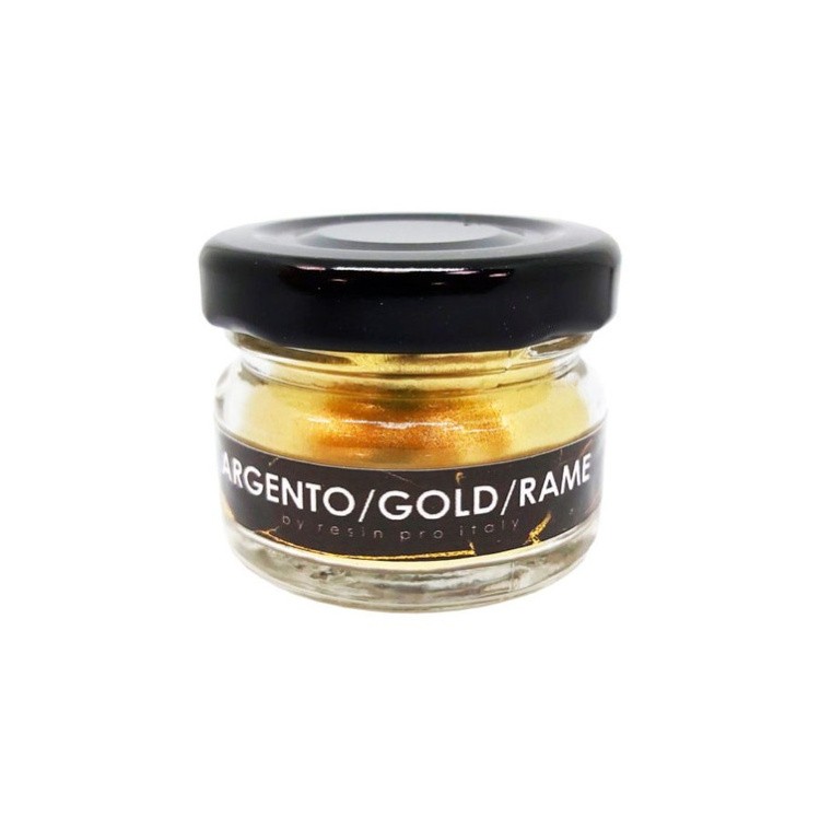 Всплывающий пигмент ARGENTO/GOLD/RAME ЗОЛОТО, Resin Pro — картинка 2