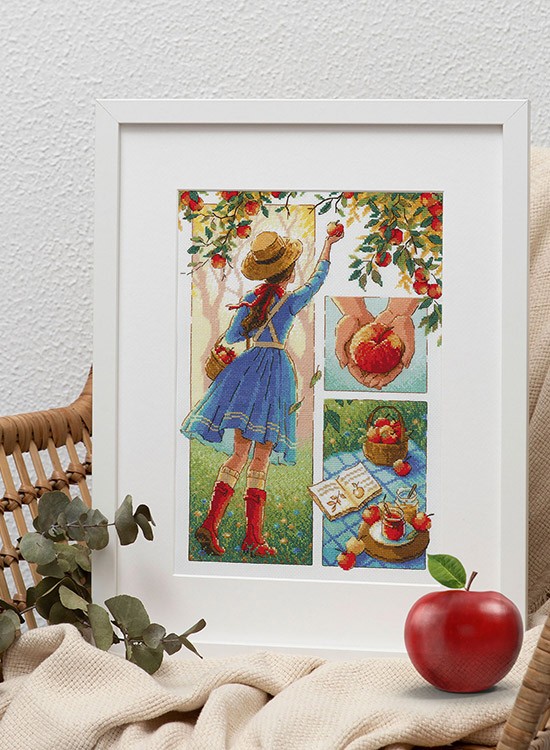 Набор для вышивания «Яблочный день» — картинка 7