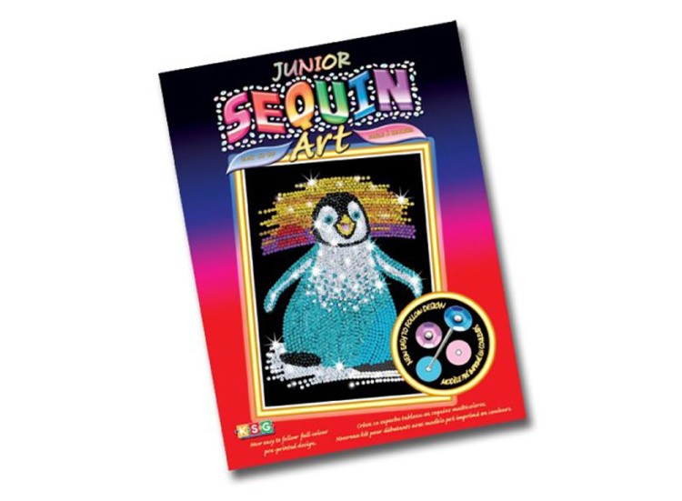 Мозаика из пайеток «Пингвин» — картинка 2