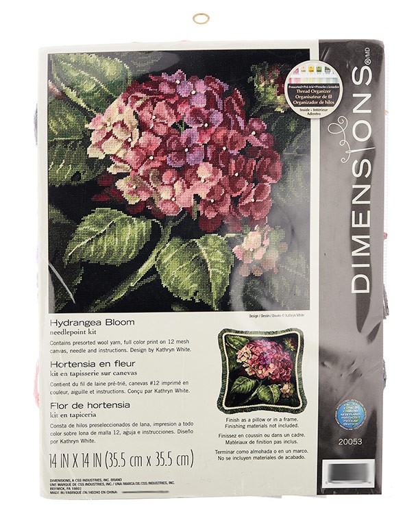 Набор для вышивания «Бутон гортензии» — картинка 7