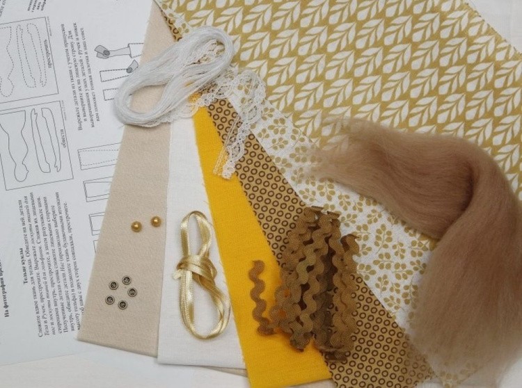 Набор для шитья игрушки «Леди Аврора» — картинка 2