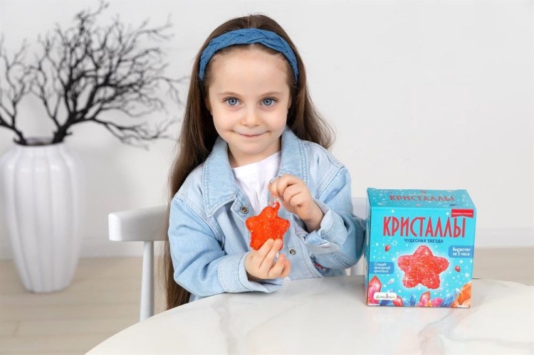 Набор для выращивания кристаллов «Звезда красная», Bumbaram — картинка 6